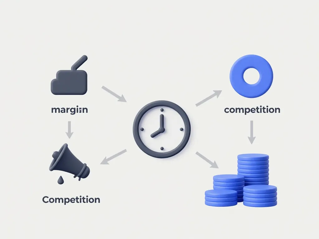 Schéma SEO achat revente le plus rentable marge vitesse coûts concurrence