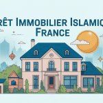 banque islamique france pret immobilier illustration moderne maison