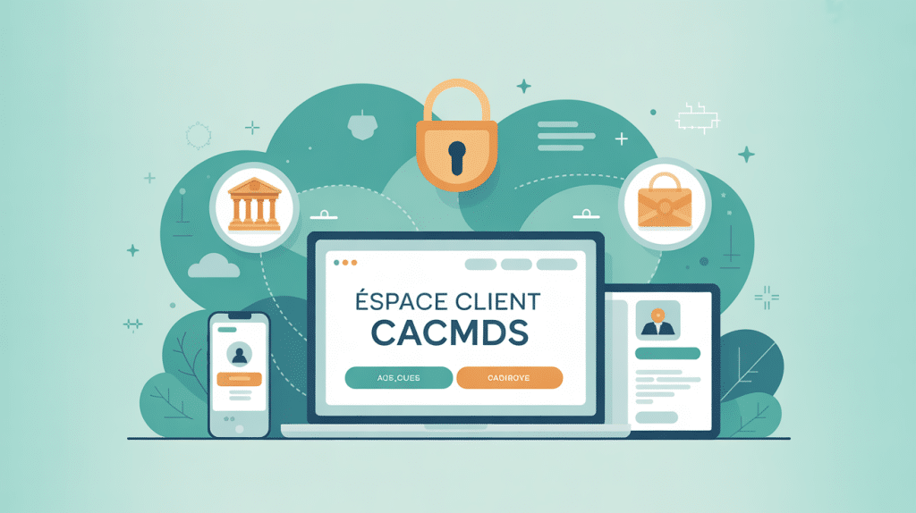 cacmds accéder à mes comptes illustration sécurisée espace client