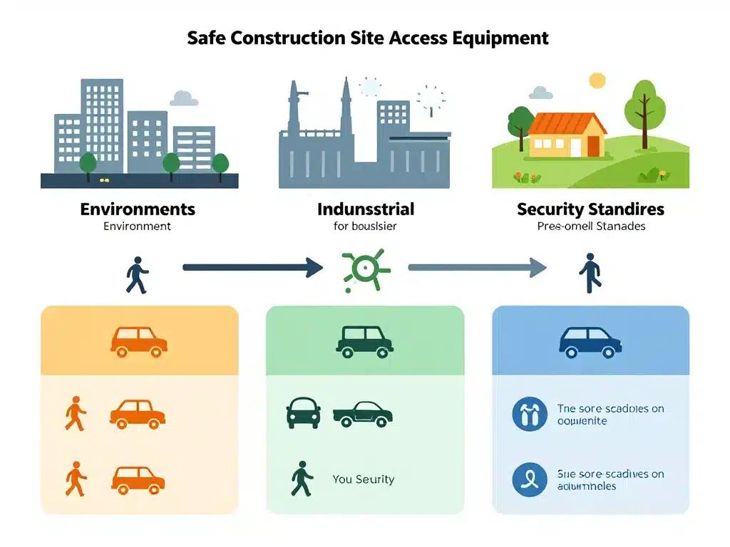 chantier access.fr normes sécurité accès de chantier diagramme