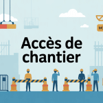 chantier access.fr accès de chantier sécurisé portail barrière