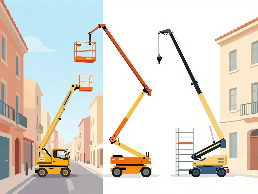 chantieraccess marseille schéma choix nacelle échafaudage