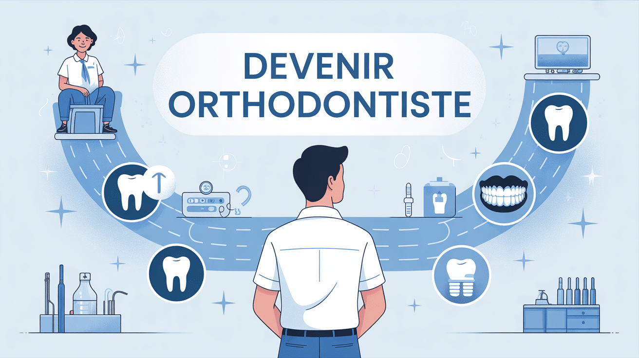 comment devenir orthodontiste illustration parcours étapes