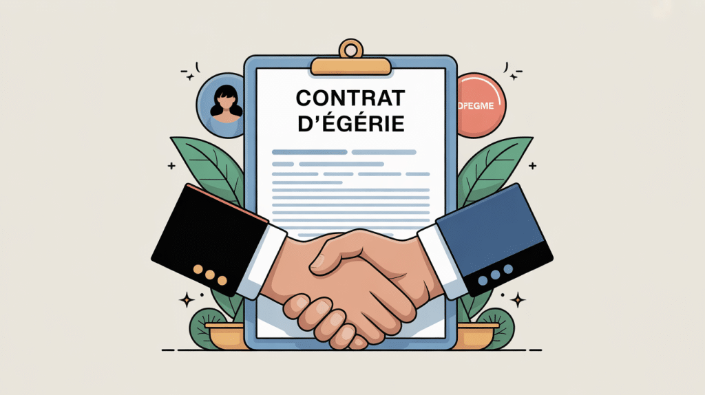 illustration contrat d'egerie def personnalité et marque