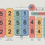 convertisseur note illustration systèmes de notation internationaux