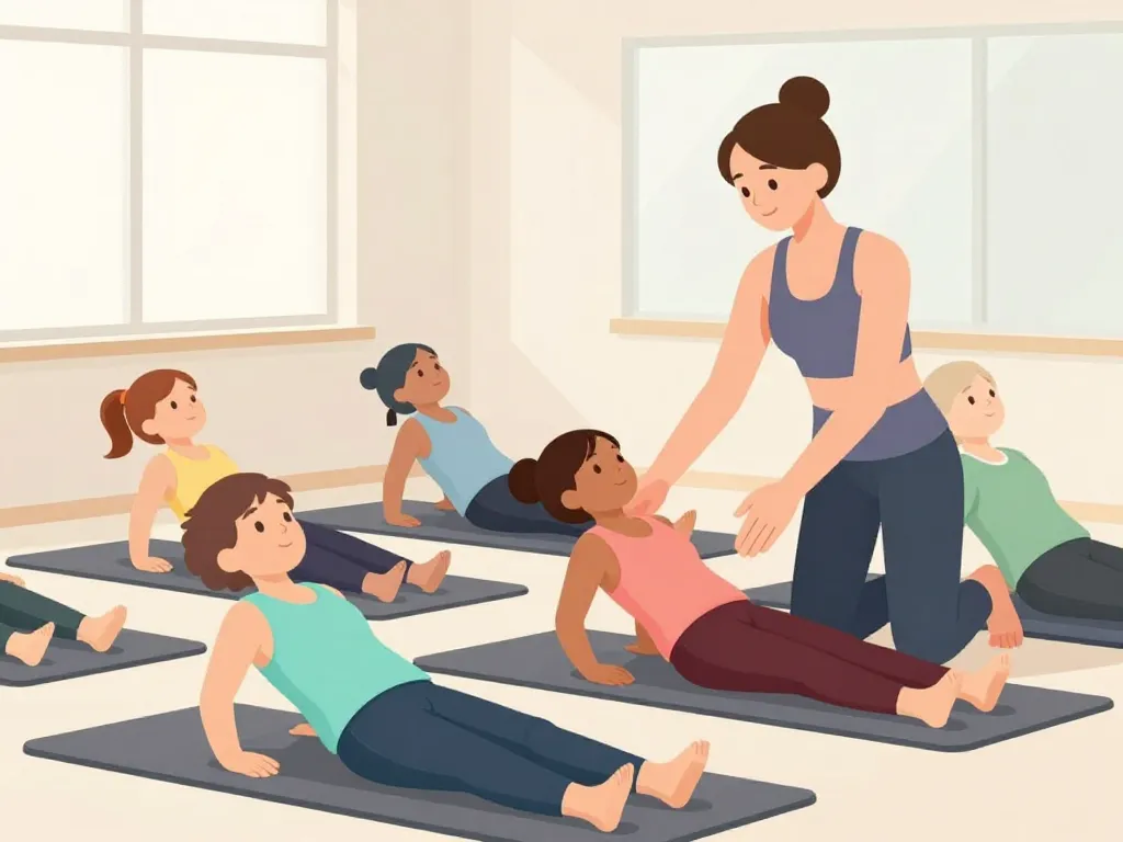 devenir prof de pilates enseignement groupe