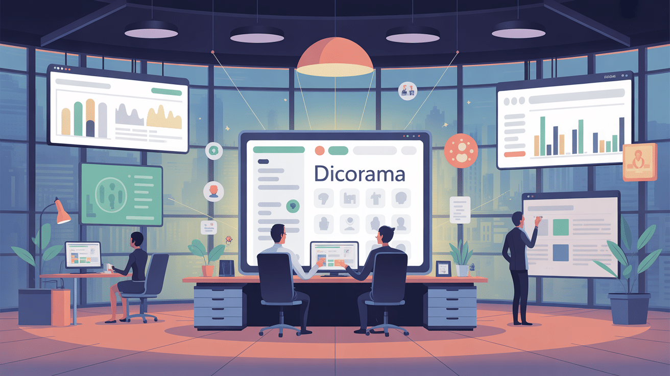 dicorama service recherche structuré synthèse