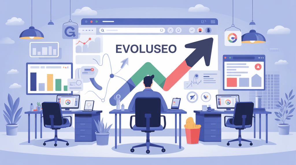 illustration agence seo evoluseo