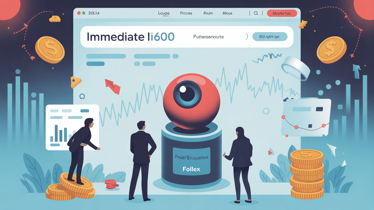 Immediate i600 Folex illustration risques et prudence
