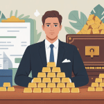 lingot d'or non déclaré dans une succession situation héritier incertain coffre ancien