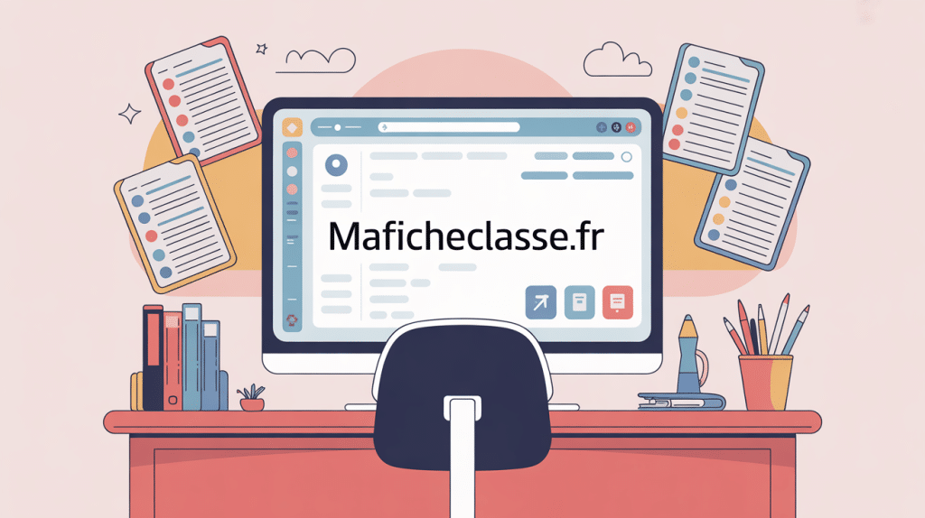 illustration gestion fiches élèves maficheclasse.fr