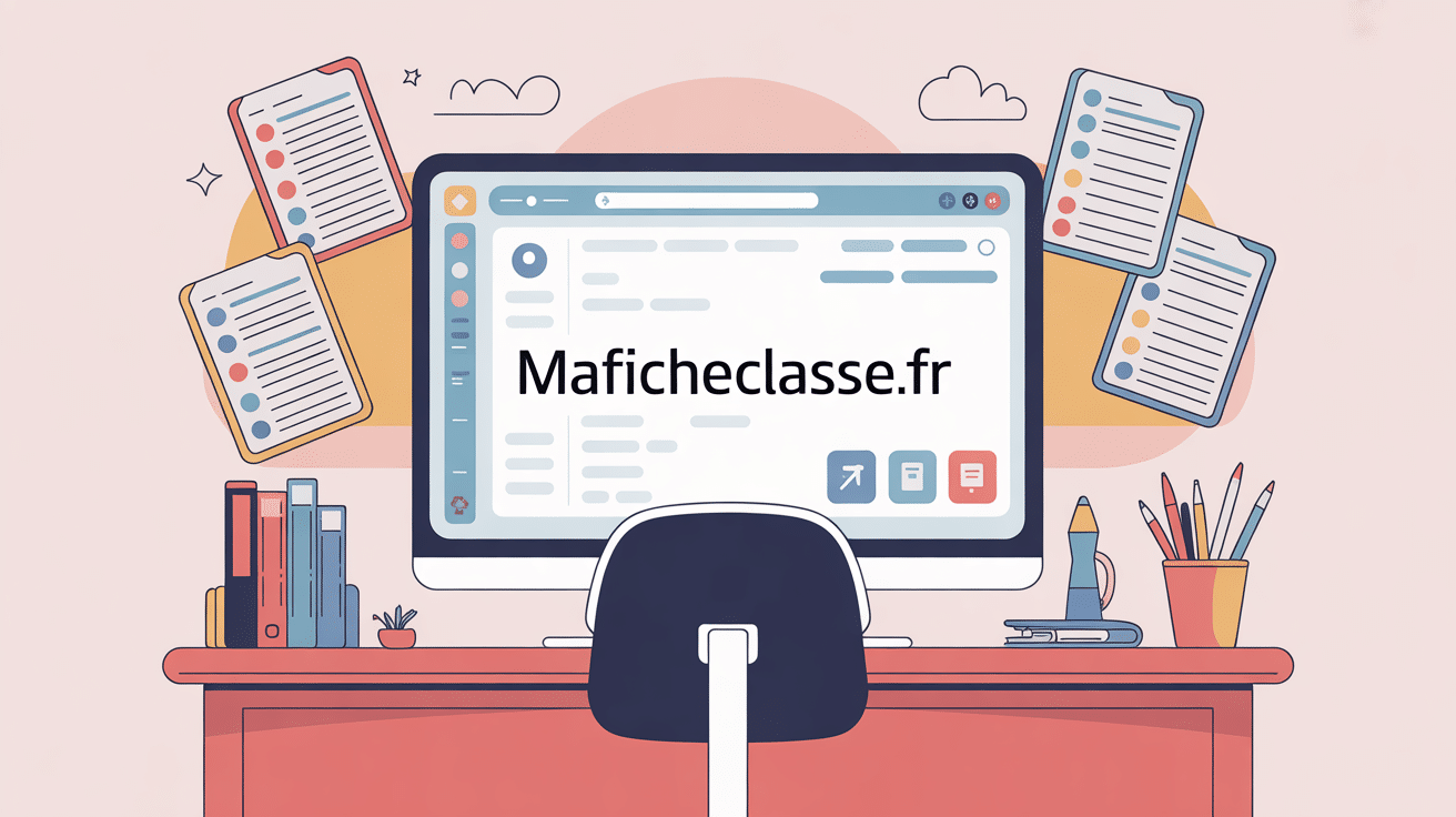 illustration gestion fiches élèves maficheclasse.fr