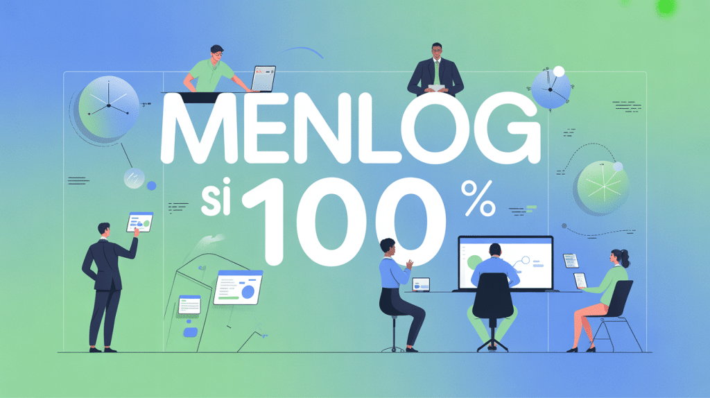 illustration menlog si Sage 100 gestion des temps modules