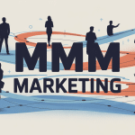 illustration mmm marketing réseaux digital