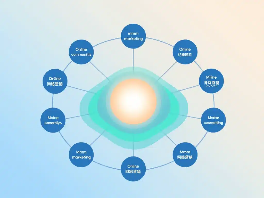 schéma évolution mmm marketing réseau