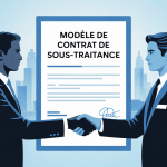 modèle de contrat de sous traitance sécurisation relation