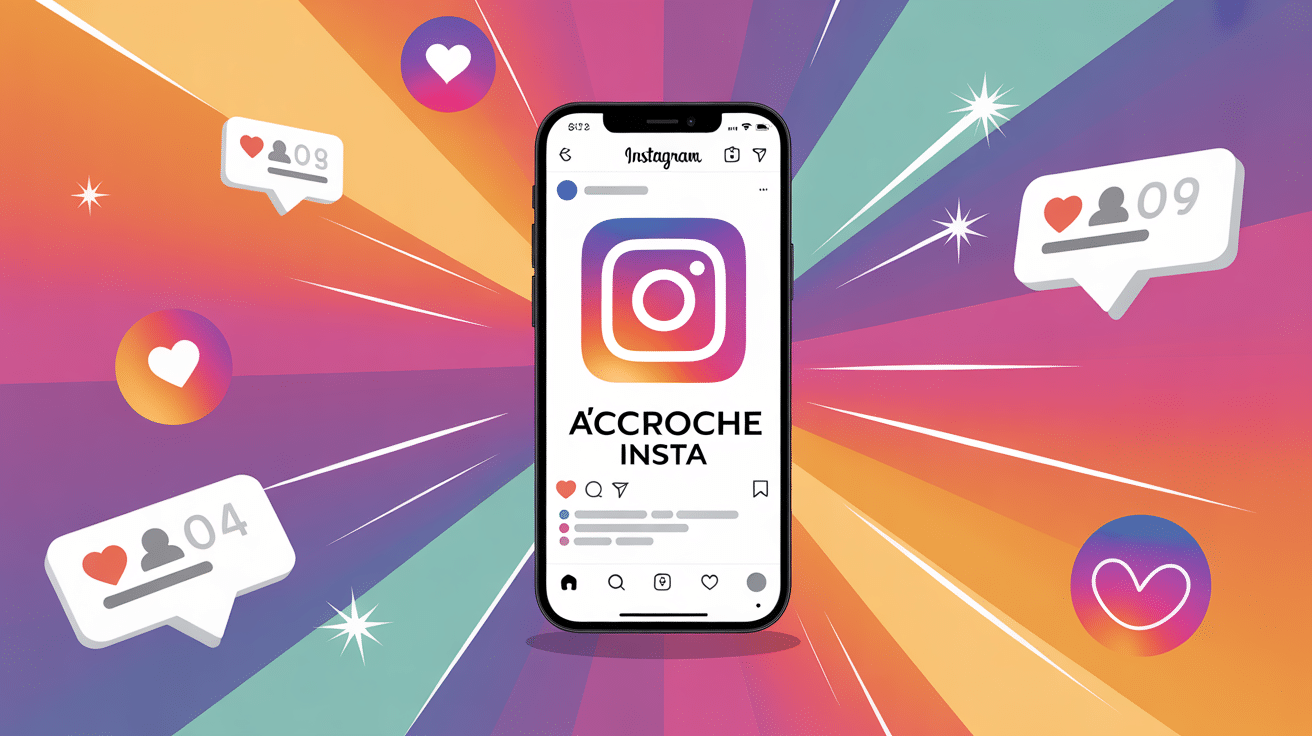 illustration phrase d accroche insta engagement instagram