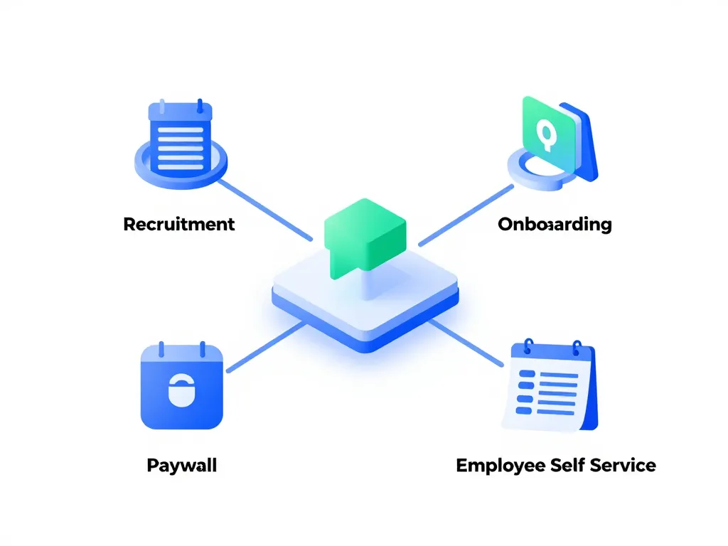 portail hr4you schéma fonctionnalités clés