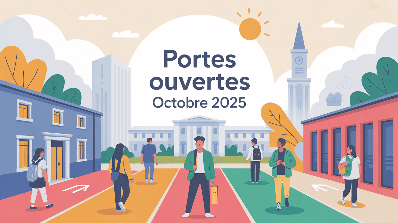étudiants explorent établissements portes ouvertes octobre 2024