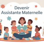 pourquoi devenir assistante maternelle image ambiance chaleureuse enfants
