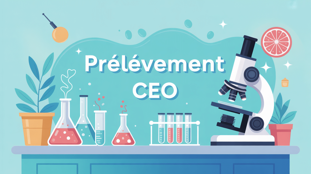 illustration prelevement ceo kit laboratoire