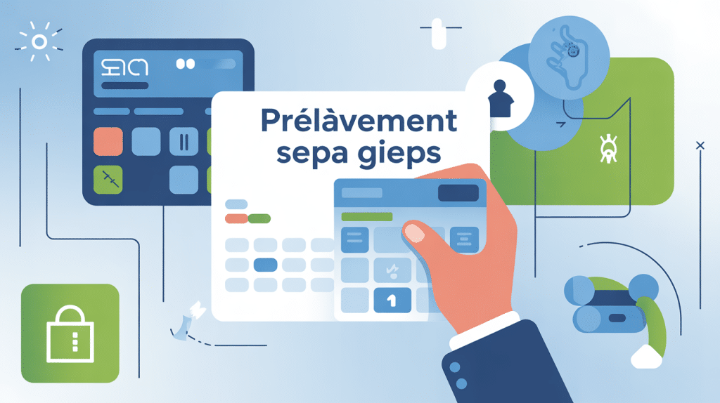 prelevement sepa gieps gestion bancaire sécurisée