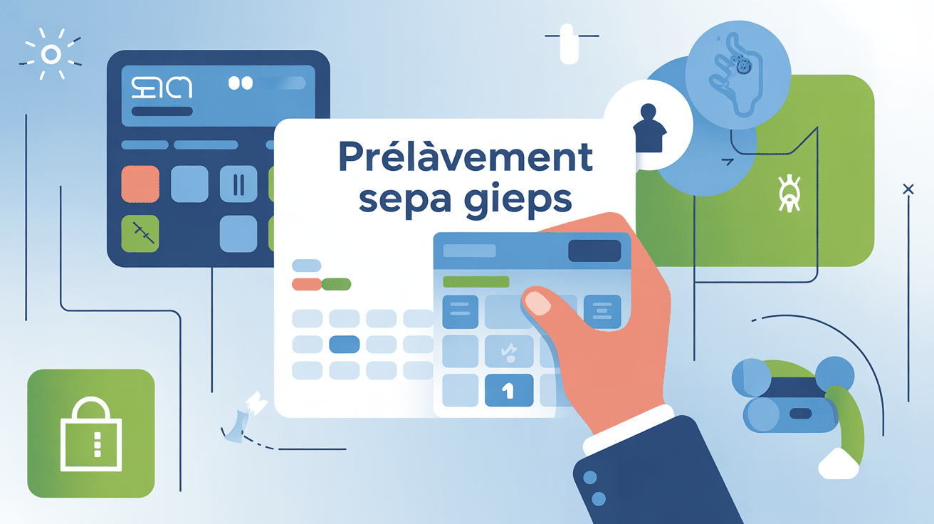 prelevement sepa gieps gestion bancaire sécurisée