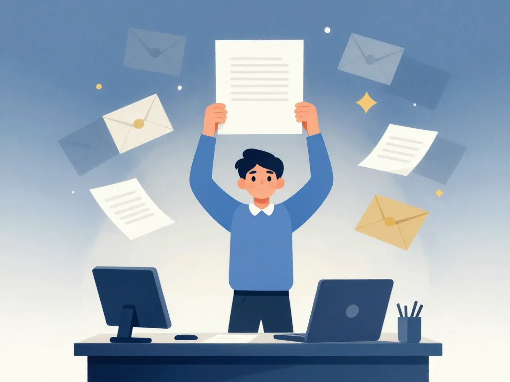 personnage confiant mise en demeure intimidation