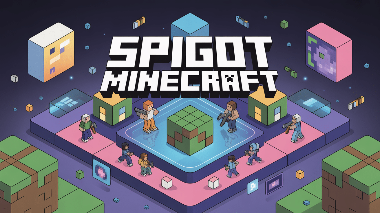 spig minecraft serveur illustration plugins joueurs