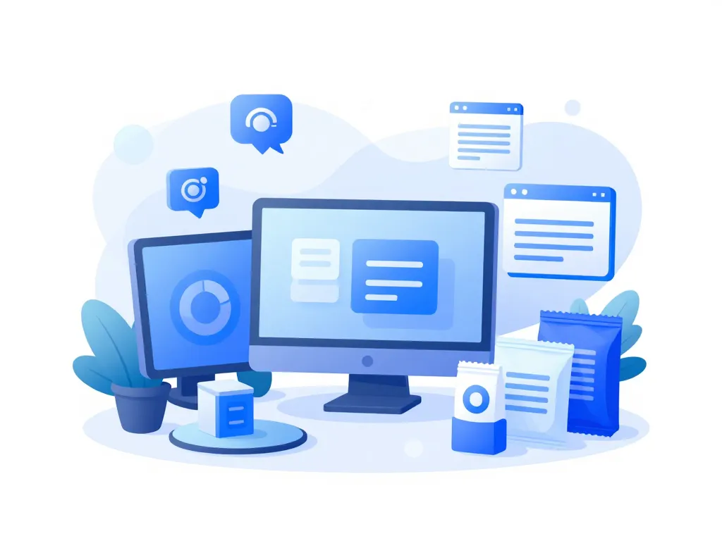 illustration t an a technologie produits marques