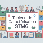 tableau de caractérisation stmg visuel éducatif professionnel