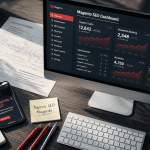 agence seo magento tableau de bord