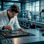 atelier entreprise electronique carte inspectee