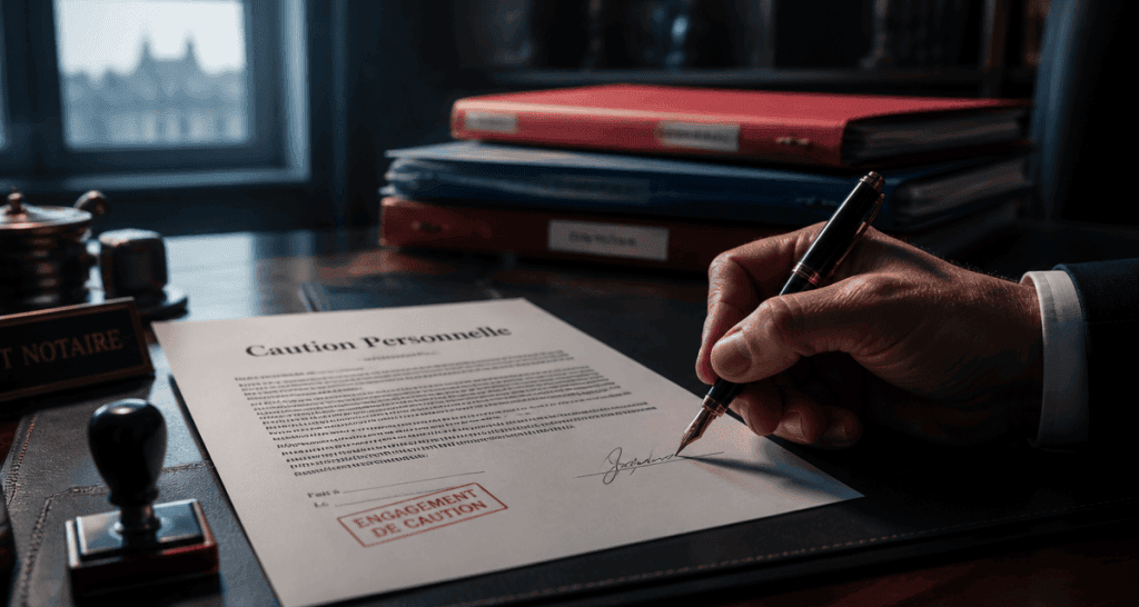 Signature caution personnelle du dirigeant et liquidation judiciaire