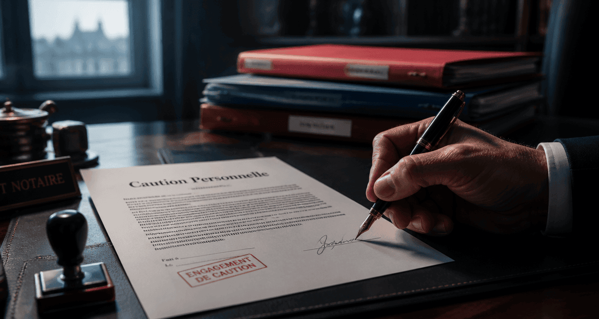 Signature caution personnelle du dirigeant et liquidation judiciaire