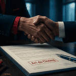 comment faire du closing poignée de main signature