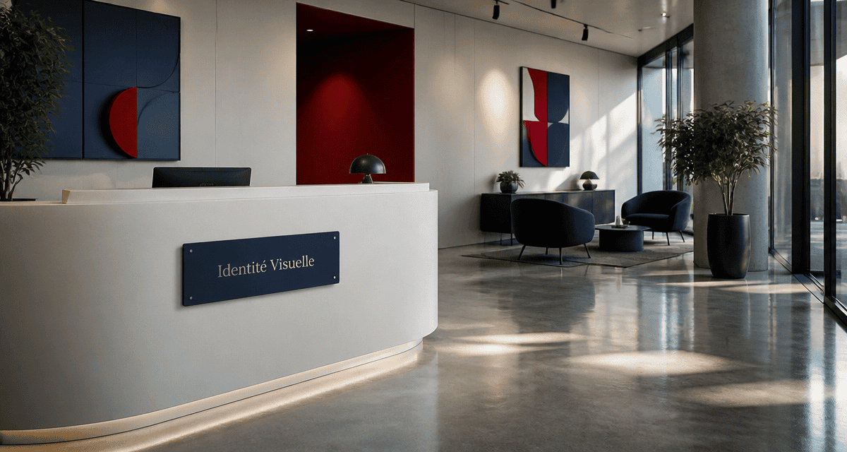 Entreprise image accueil design moderne