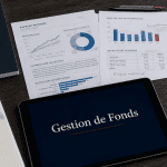 gestion de fonds bureau documents graphiques
