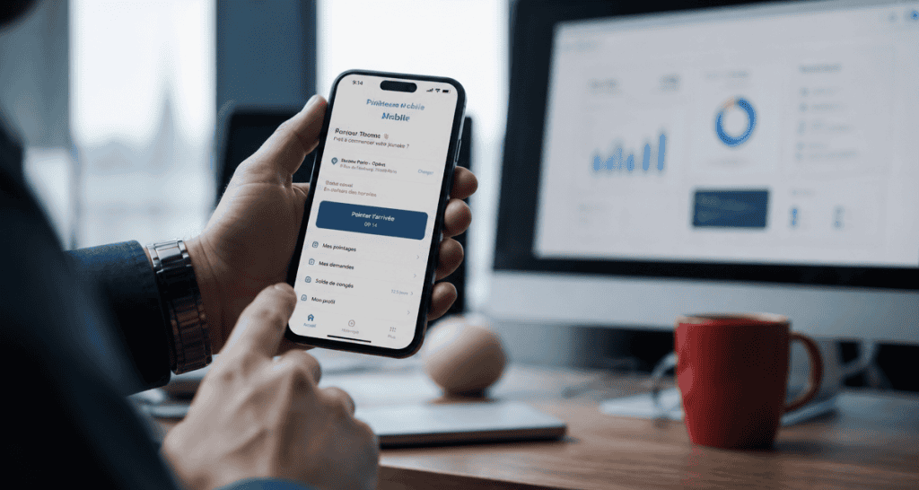 pointeuse mobile smartphone RH