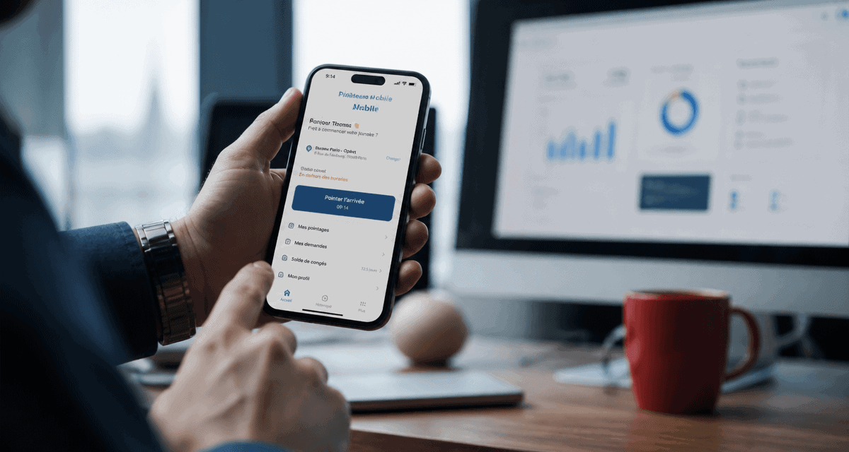 pointeuse mobile smartphone RH