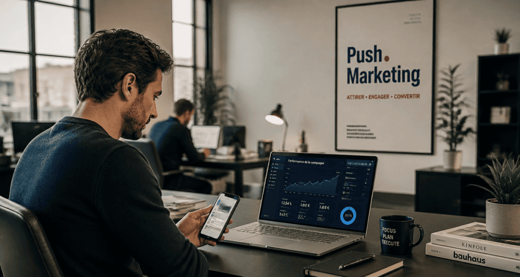 push marketing marketeur notifications smartphone