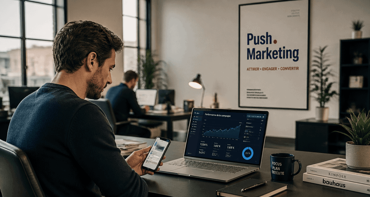 push marketing marketeur notifications smartphone