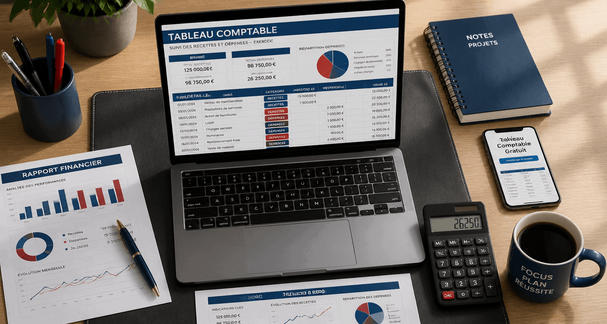 tableau comptable excel gratuit sur bureau