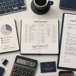 virement compte perso vers compte pro comptabilité, bureau, relevé bancaire