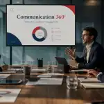 agence de communication 360 équipe réunion