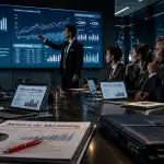 Les métiers du marketing les mieux payés, réunion de cadres