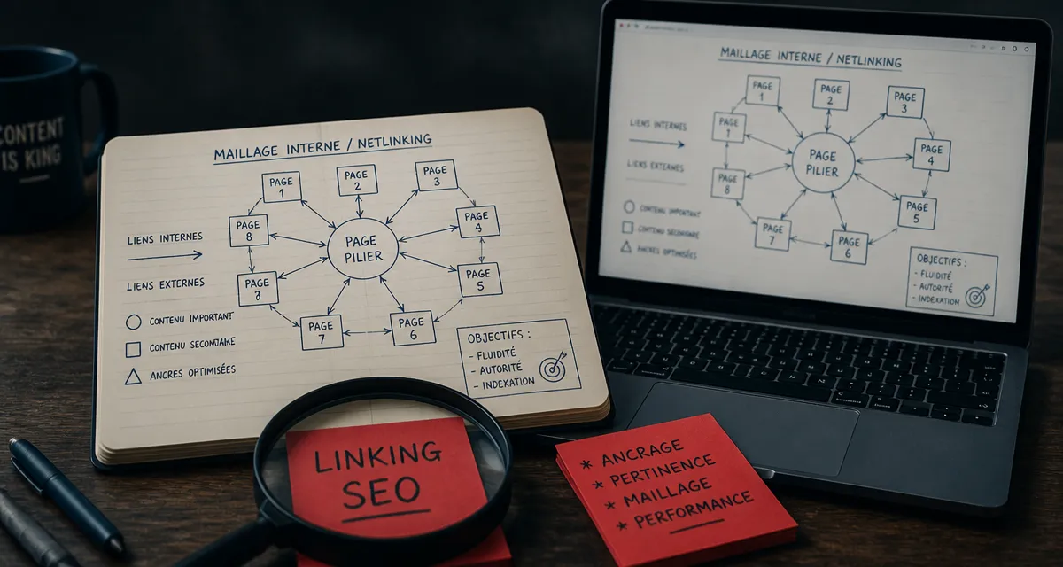 Linking seo : schéma netlinking et autorité SEO