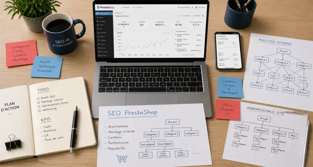 bureau consultant prestashop et référencement