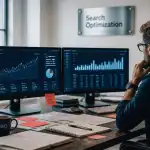 search optimization consultant analyse graphiques