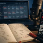 Brand content definition : carnet, smartphone YouTube et micro studio